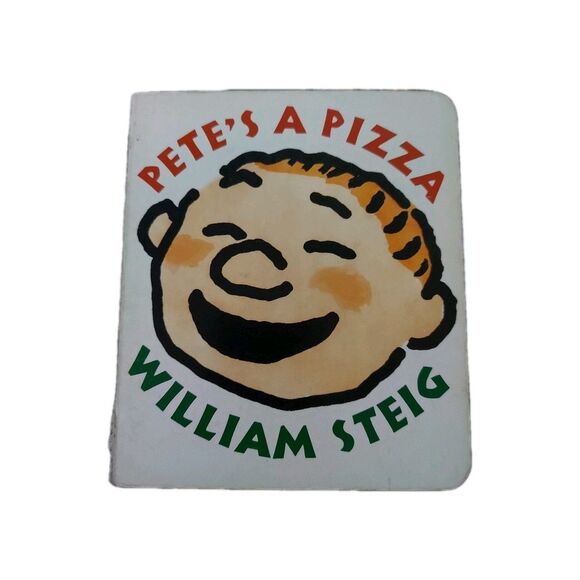 Pete's a Pizza Board Book by William Steig (2003, Children's Board Books) Gift - Picture 1 of 2